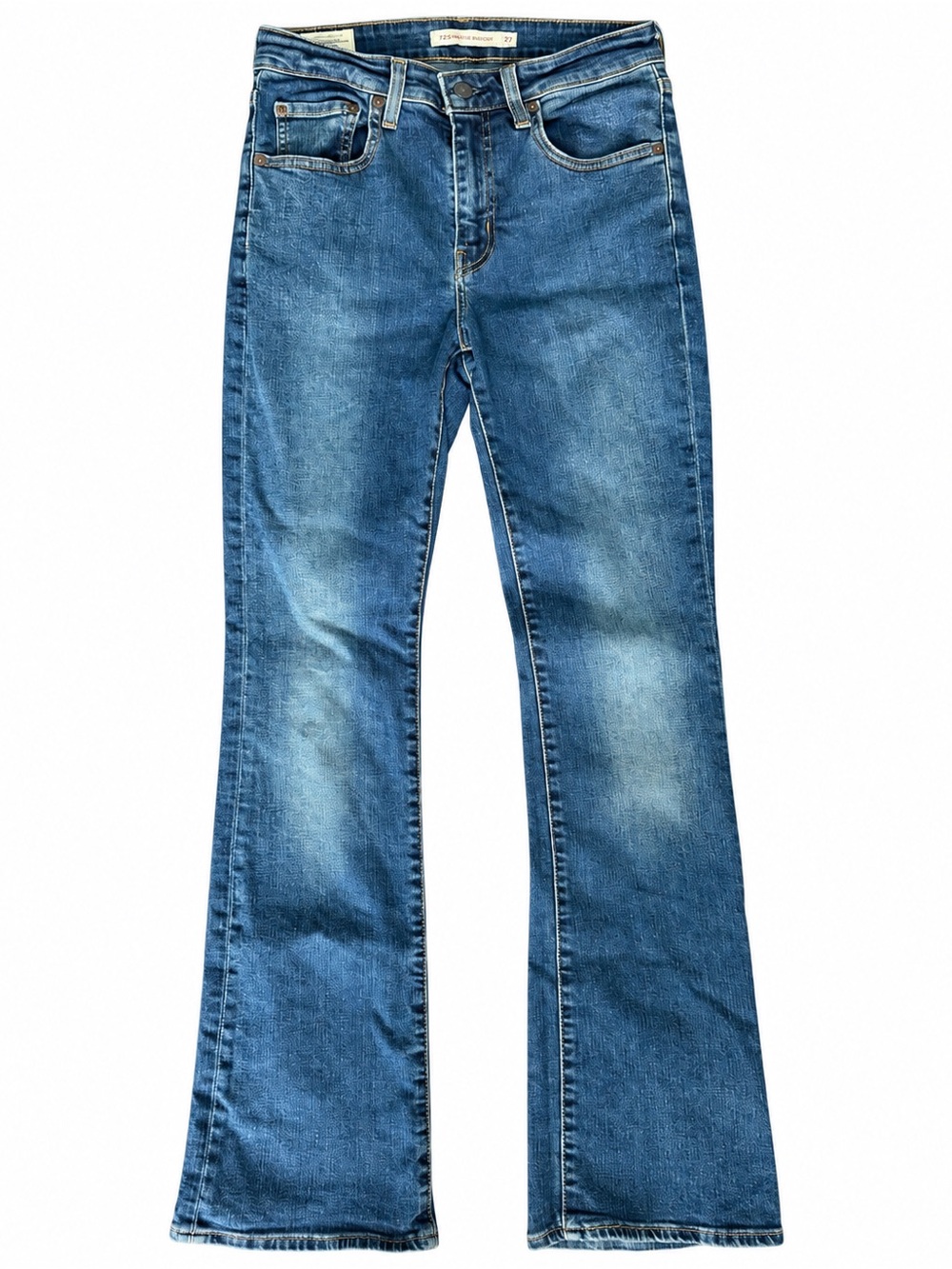 Levi’s Premium 725 High Rise Bootcut Jeans Size 27 Blue